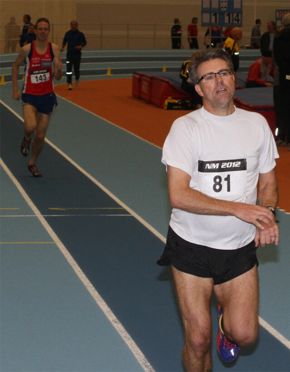 Gode tider på 800 m i veteran-NM
