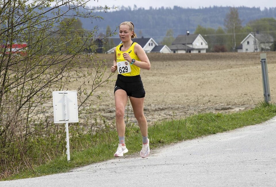 150 deltakere løp Perseløpet og halvparten perset Kristina Hjulstad fra BUL løp 5 kmk på 20.39.jpg