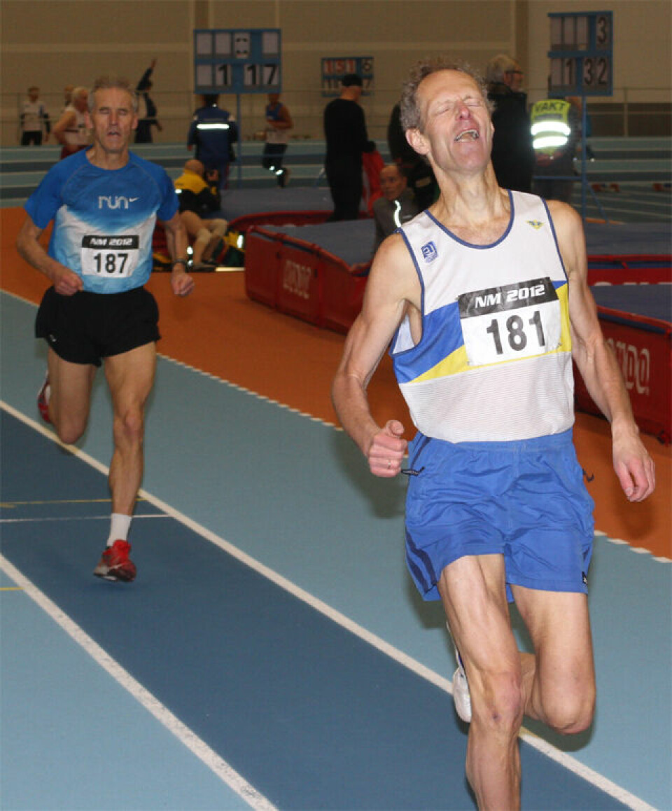 Gode tider på 800 m i veteran-NM