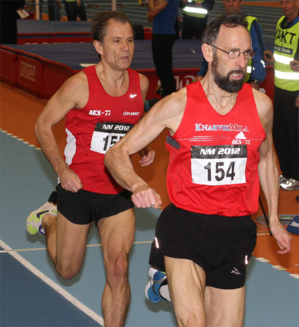 Gode tider på 800 m i veteran-NM