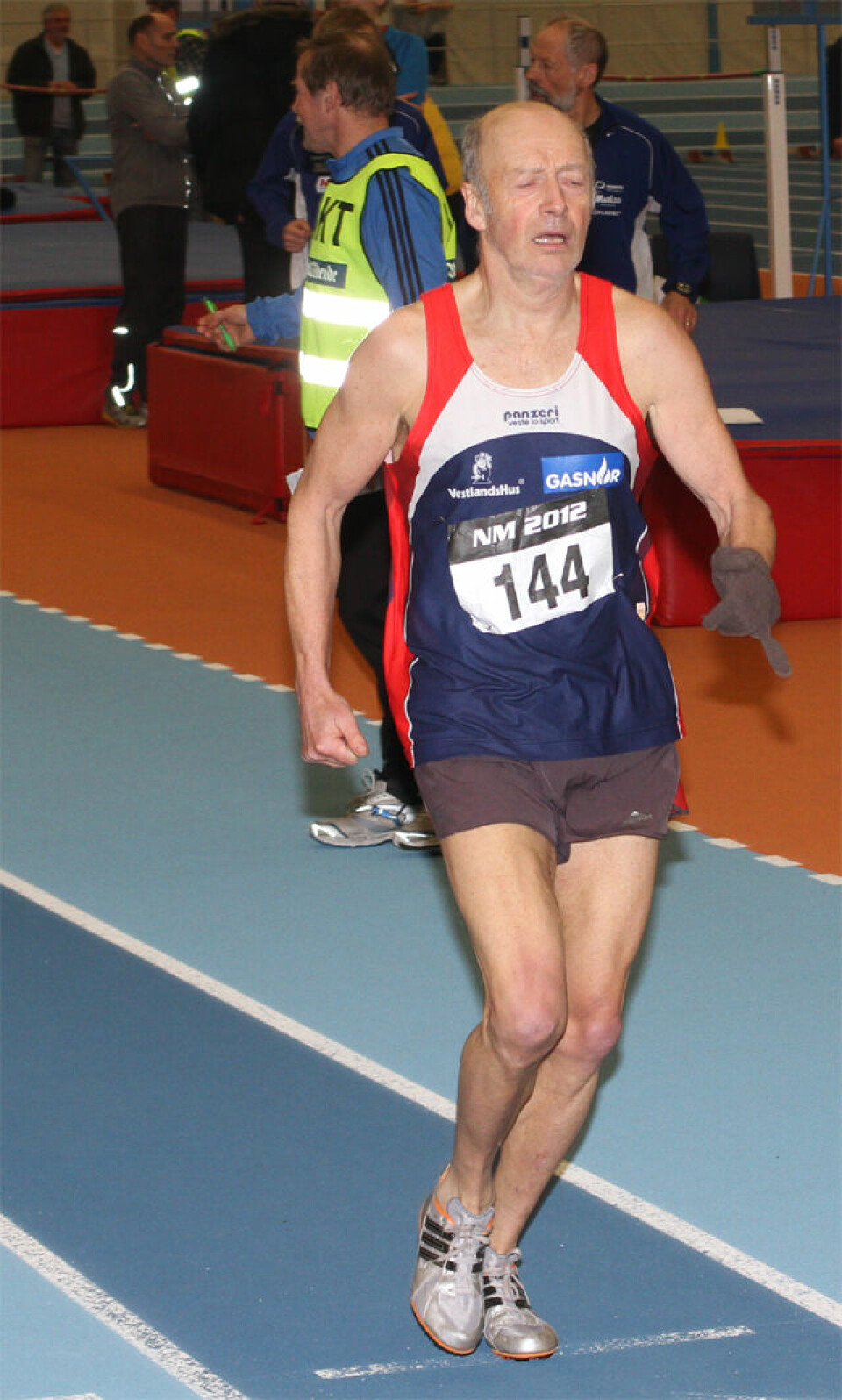 Gode tider på 800 m i veteran-NM