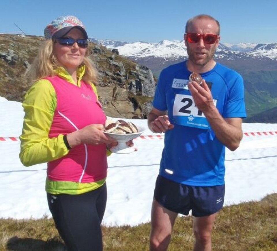 Therese Sjursen med ny løyperekord
