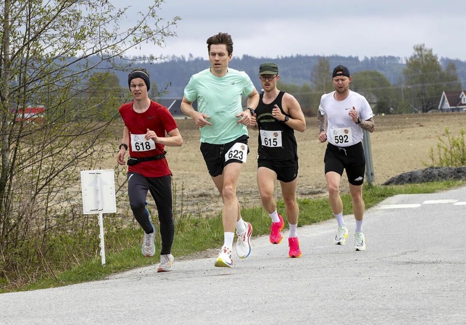 150 deltakere løp Perseløpet og halvparten perset Jørgen Braaten ble nummer to på halvmaraton med 1.18.56.jpg