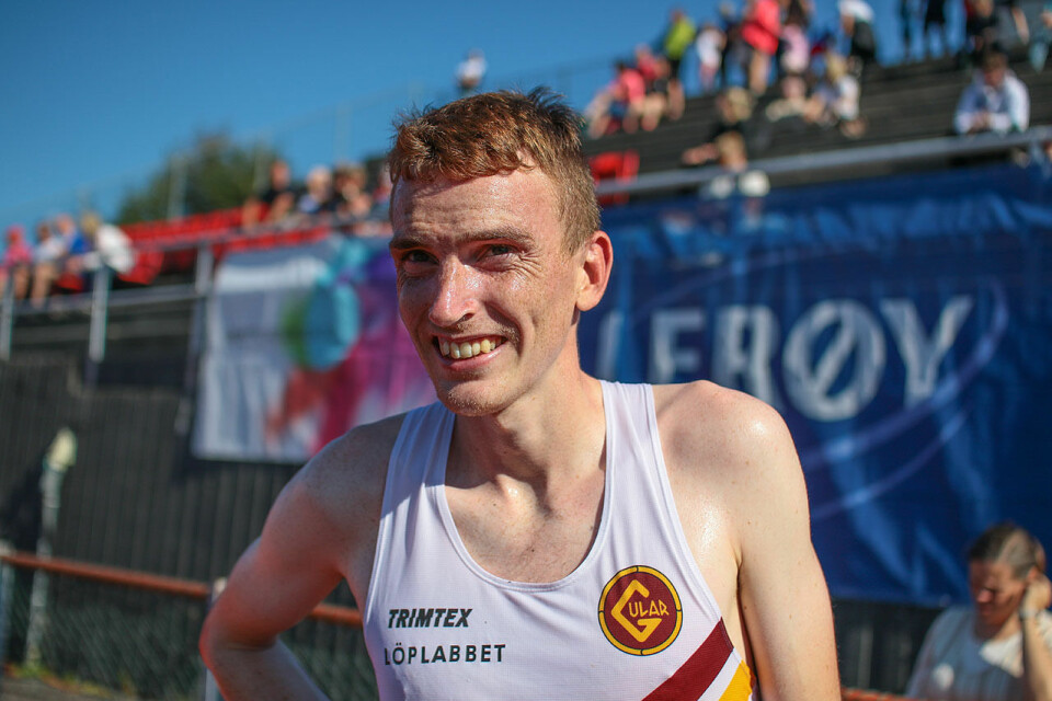 Marius Vedvik var fornøyd med at han kunne bokføre en seier etter helgen på Knarvikmila. (Alle foto: Arne Dag Myking) Marius Vedvik var fornøyd med at han kunne bokføre en seier etter helgen på Knarvikmila. (Alle foto: Arne Dag Myking)