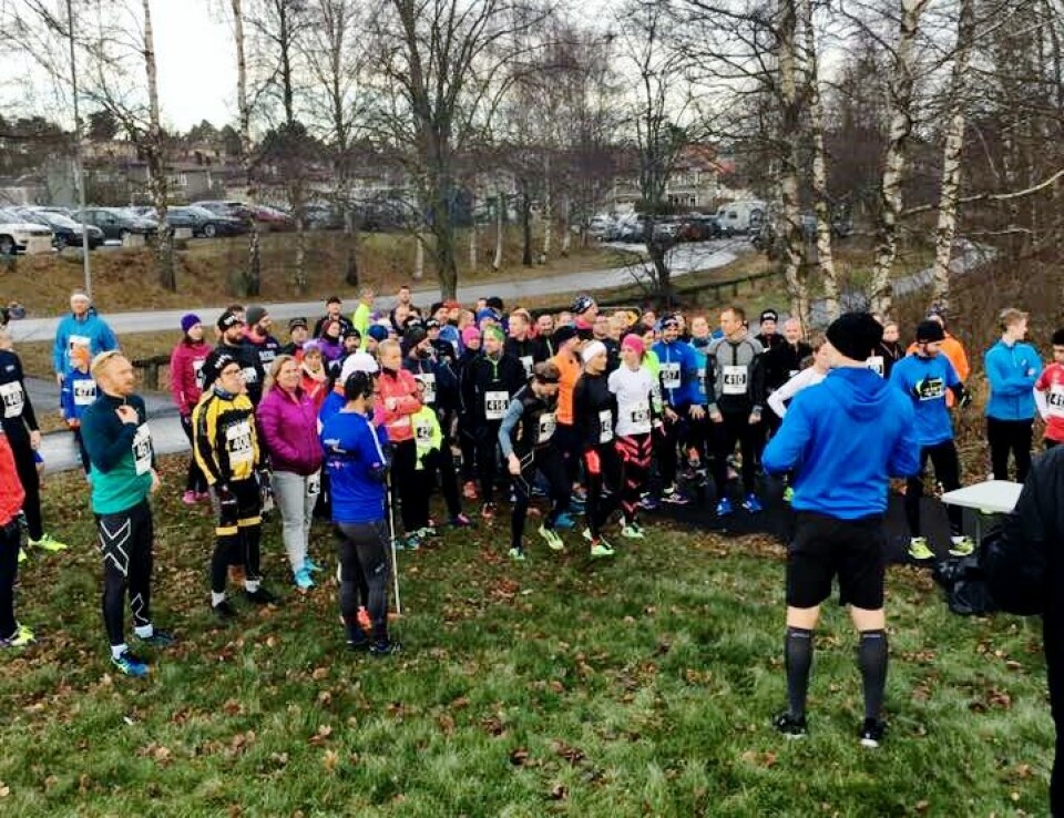 Snart klart til start (foto: Spenst Moss). Snart klart til start (foto: Spenst Moss).