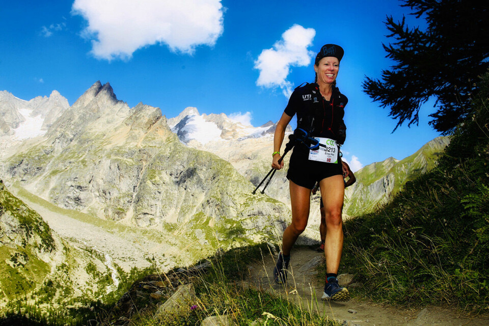 I sitt ess: Aller best trives Elise Hay Opsahl når hun får løpe langt i fjellet. Her ser vi henne i CCC-løypa i Ultra-trail du Mont Blanc i fjor. (Foto: Maindru Photo) I sitt ess: Aller best trives Elise Hay Opsahl når hun får løpe langt i fjellet. Her ser vi henne i CCC-løypa i Ultra-trail du Mont Blanc i fjor. (Foto: Maindru Photo)