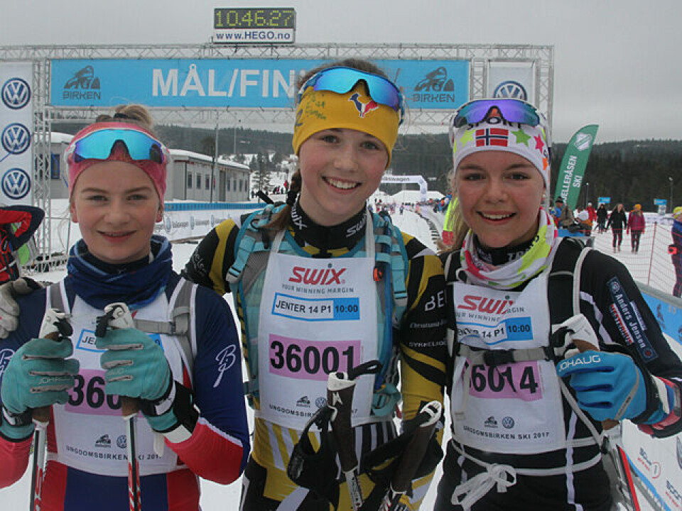Søstrene Rønning med hver sin seier i UngdomsBirken J14-IMG_6919.jpg