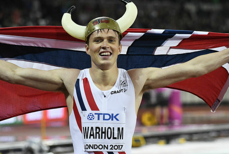 Til natta starter friidretten i OL – Hedda Hynne er første norske løper ut Karsten Warholm har tatt to VM-gull på 400 m hekk: I London 2017 og Doha 2019. Nå mangler bare OL-gullet - som han forhåpentligvis får muligheten til å kjempe om i år. (Foto: Bjørn Johannessen)