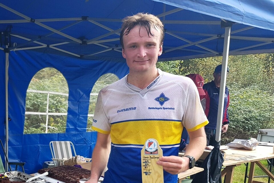 Simen Ballangrud vant den lengste løypa på 10 km i Rondslitet. (Foto: Stein Arne Negård) Simen Ballangrud vant den lengste løypa på 10 km i Rondslitet. (Foto: Stein Arne Negård)