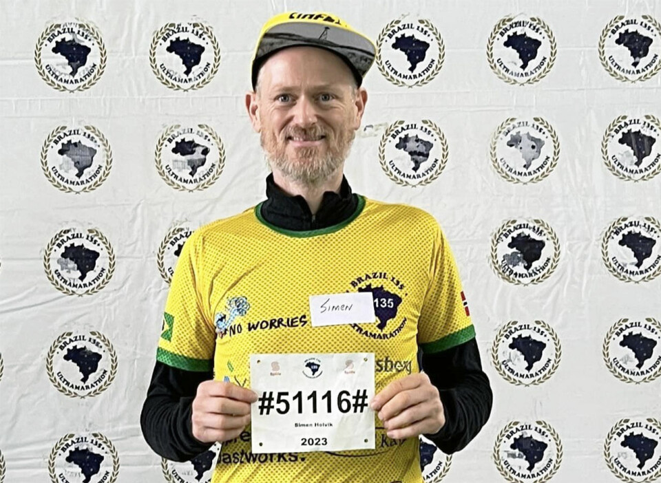 Simen Holvik er klar til start i Brazil 135 Ultramarathon. (Foto: Privat) Simen Holvik er klar til start i Brazil 135 Ultramarathon. (Foto: Privat)