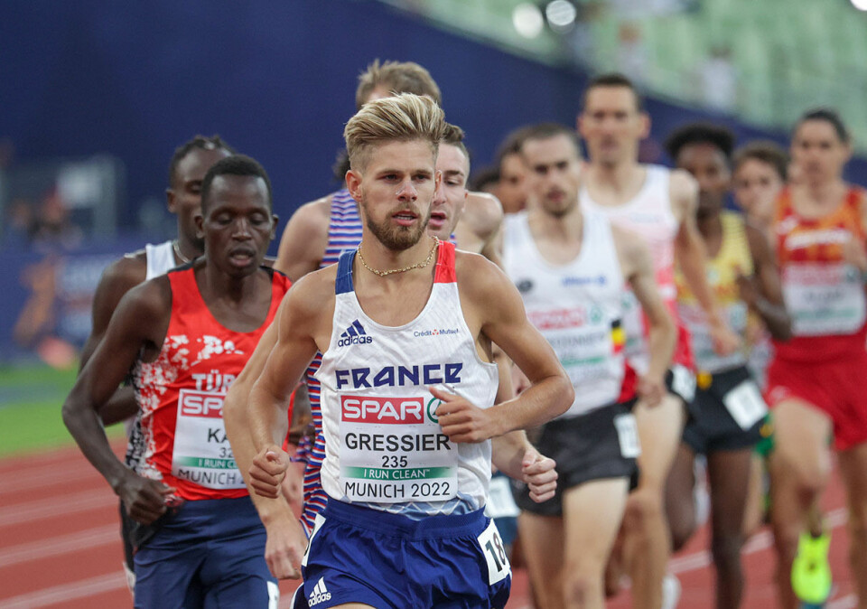 Jimmy Gressier forbedra sin egen europeiske rekord på 5 km fra 13.12 til 12.57. (Arkivfoto: Arne Dag Myking) Jimmy Gressier