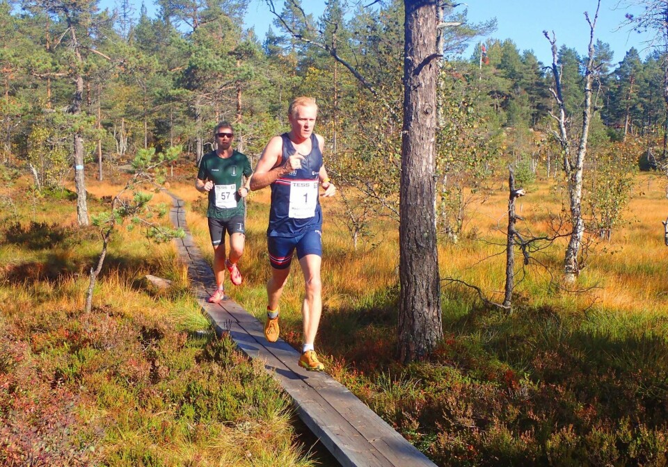 75 prosent av Hauernløpet går på sti og 25 prosent på grus. (Foto: arrangøren) 75 prosent av Hauernløpet går på sti og 25 prosent på grus. (Foto: arrangøren)