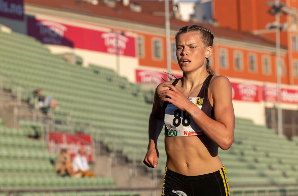 Malin Hoelsveen forbedra 800 m-persen sin med godt over sekundet da hun nå noterte 2.03,28. (Arkivfoto: Samuel Hafsahl) Malin Hoelsveen forbedra 800 m-persen sin med godt over sekundet da hun nå noterte 2.03,28. (Arkivfoto: Samuel Hafsahl)