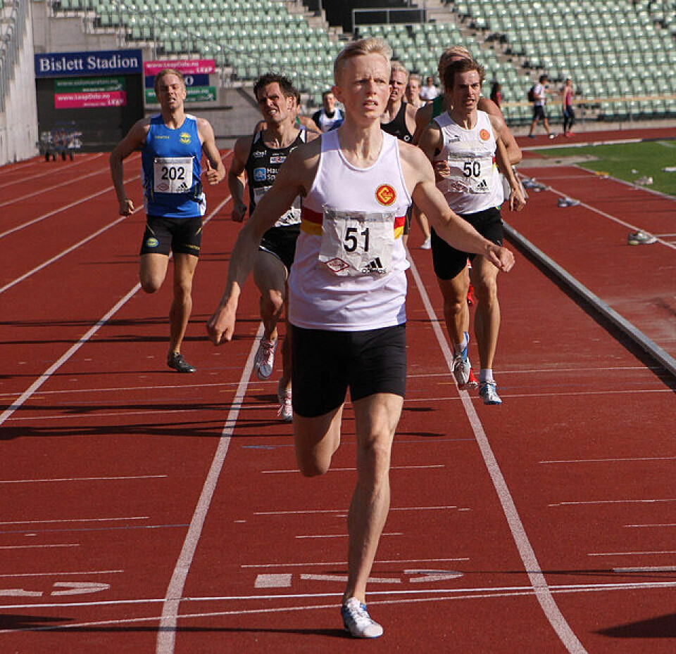 Sindre Buraas 7.53,91 på 3000 m