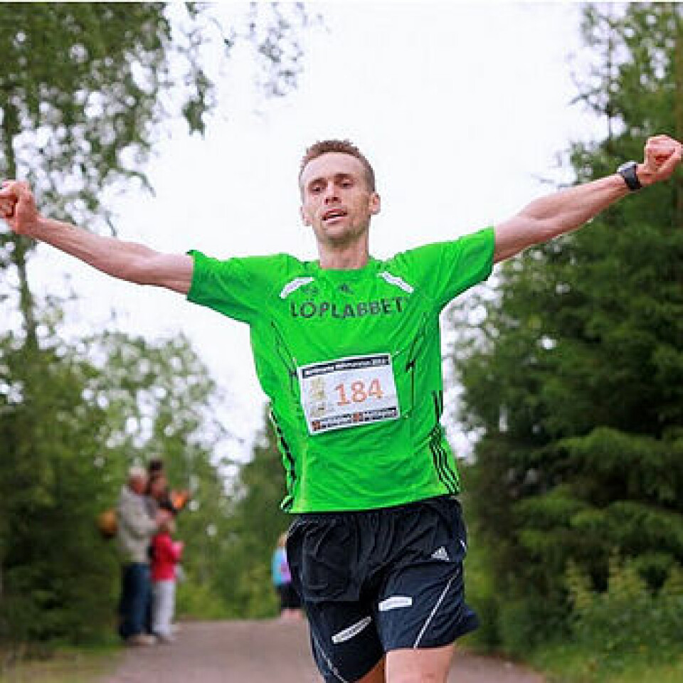Spurtoppgjør i Nordmarka Halvmaraton Oeystein_Sylta_ingress_NordmarkaHalv2011