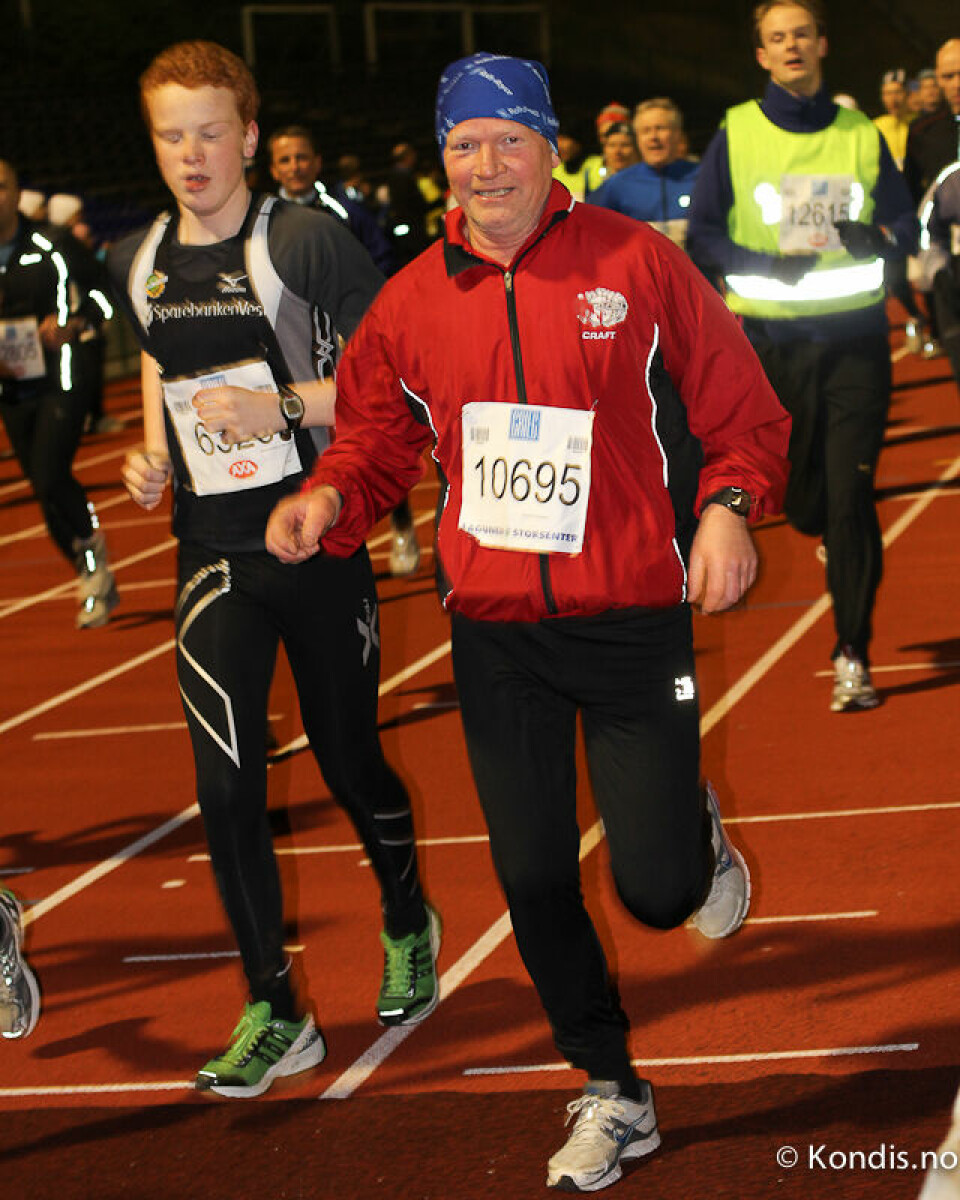 Morten Velde vant 10 km på 32.07