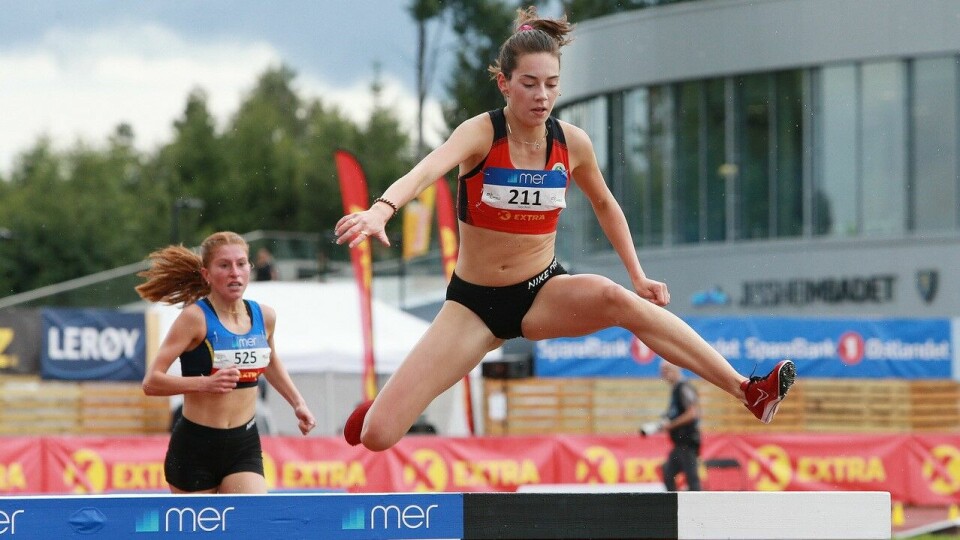 Sara Busic da hun løp inn til bronse på senior-NM på Jessheim sist fredag. (Foto: Kjell Vigestad) Sara Busic da hun løp inn til bronse på senior-NM på Jessheim sist fredag. (Foto: Kjell Vigestad)