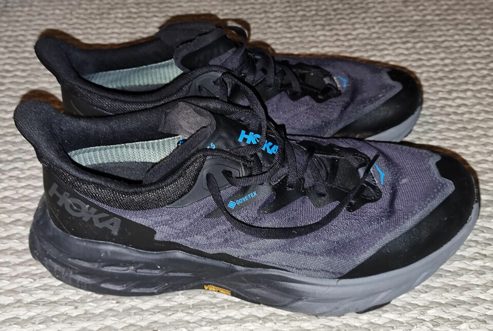 Test av vinterpiggsko - Hoka eller VJ? Hoka-Speedgoat5-GTX-Spike.jpg