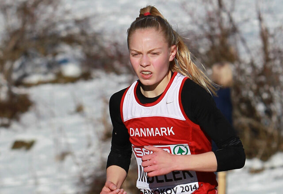 Bare 19 år gamle Anna Emilie Møller har hatt en fantastisk sesong både som bane- og terrengløper. (Foto: Kjell Vigestad) Bare 19 år gamle Anna Emilie Møller har hatt en fantastisk sesong både som bane- og terrengløper. (Foto: Kjell Vigestad)