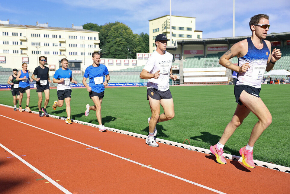 Lørdag 23. september ble Kvalheimmila arrangert på Bislett Stadion. Her kan du se 250 bilder fra totalt 9 heat. Her fra Heat 2. (Foto: Tom-Arild Hansen) Lørdag 23. september ble Kvalheimmila arrangert på Bislett Stadion. Her kan du se 250 bilder fra totalt 9 heat. Her fra Heat 2. (Foto: Tom-Arild Hansen)