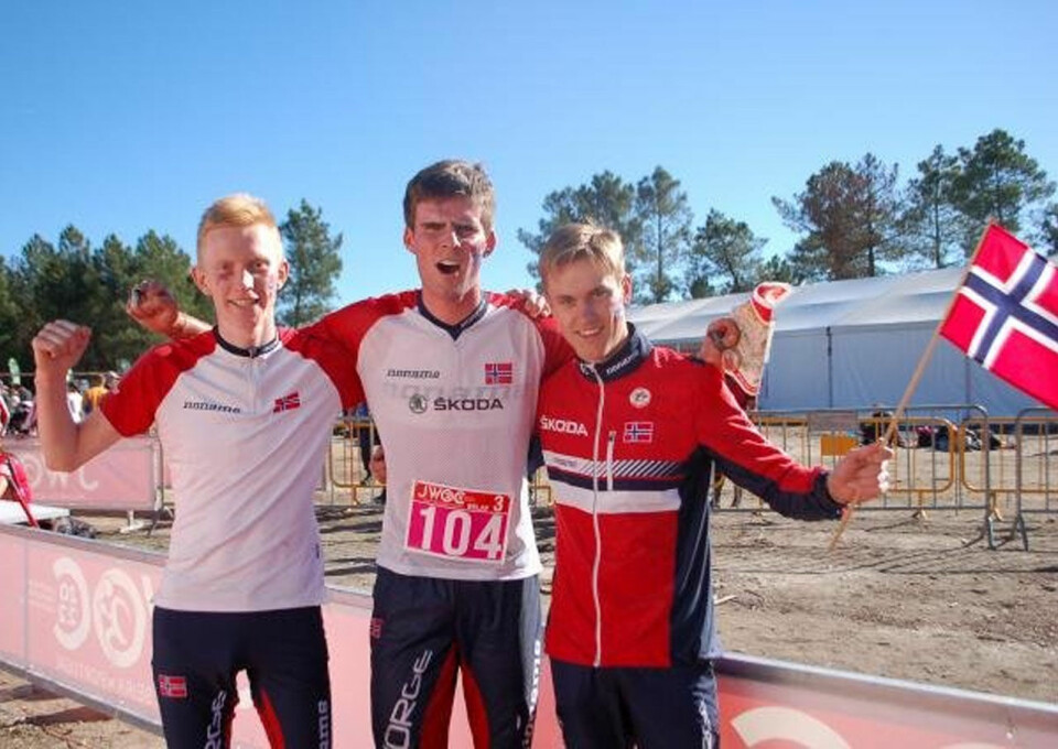 Bronse til Norge i junior-VMs stafett jrvm_stafett