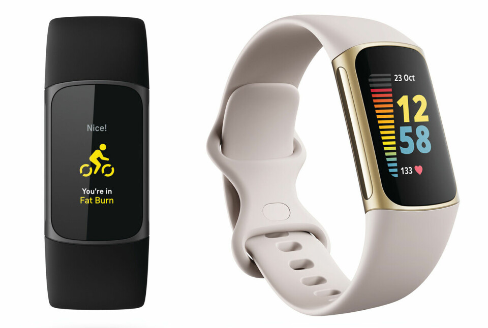 Fitbit lanserer nå sin mest avanserte helse- og aktivitetsmåler så langt, Fitbit Charge 5. (Alle foto: Fitbit) Fitbit lanserer nå sin mest avanserte helse- og aktivitetsmåler så langt, Fitbit Charge 5. (Alle foto: Fitbit)