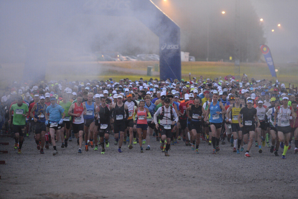 Fra starten i Sälen kl 05:00 lørdag morgen (Foto UltraVasan/Nisse Schmidt). Fra starten i Sälen kl 05:00 lørdag morgen (Foto UltraVasan/Nisse Schmidt).