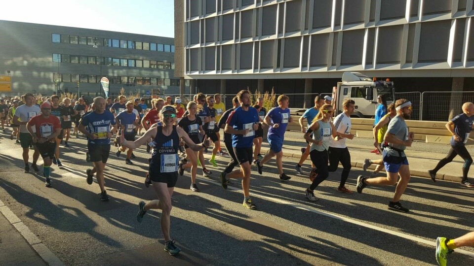 Løper fordi det er rimeligere enn sykkel Eva_Holoeyen_oslo_maraton.jpg
