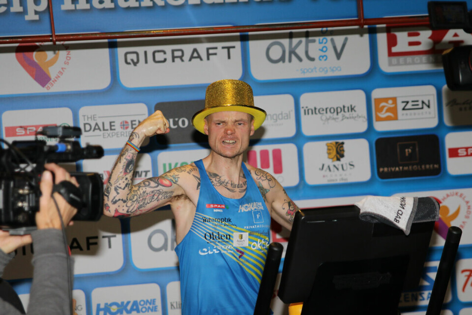 Bjørn Tore Taranger kunne juble for 264,520 km da han satte sin nåværende møllerekord i 2018. Nå er målet å forbedre den. (Foto: Tom Roger Johansen) Bjørn Tore Taranger kunne juble for 264,520 km da han satte sin nåværende møllerekord i 2018. Nå er målet å forbedre den. (Foto: Tom Roger Johansen)