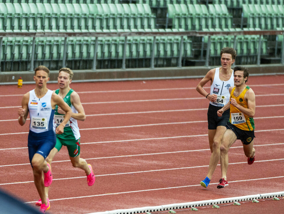 Mange gode tider trass i surt vårvær under Løpestevnet på Bislett Tet-1500m-menn-DSC_5667.jpg