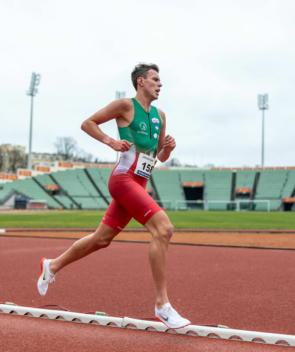 Mange gode tider trass i surt vårvær under Løpestevnet på Bislett August-Da-Silva-SVEEN-8U3A7612.jpg