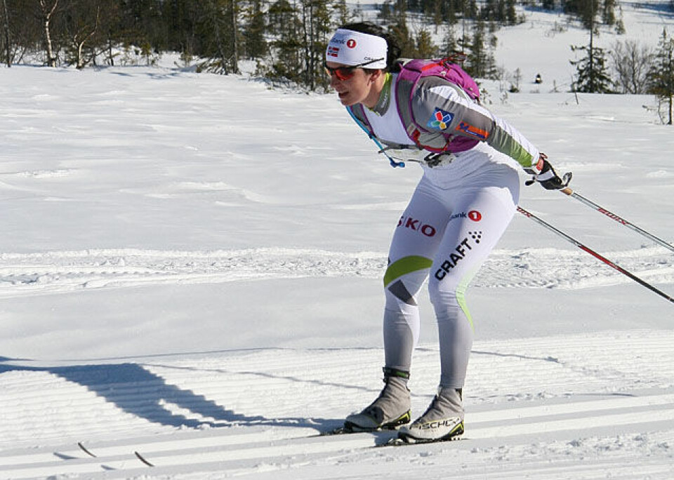 Vasaloppet søndag bare for eliten, Marit Bjørgen debuterer Marit_Bjoergen_fin_i_Farta_IMG_9408-3.jpg