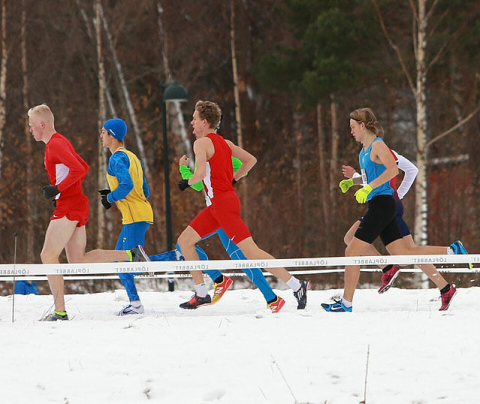 Nordisk: Stian Ø Aarvik og Simen H Haugen nr. 2 og 3 i juniorklassen Junior_menn_felt_fra_siden_AZ3T3807.jpg