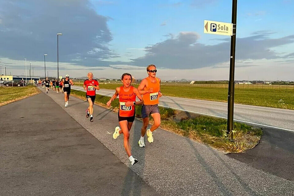 Rekordskred da 326 løp Solnedgangens 5km langs Solastranden maria-wiig.jpg