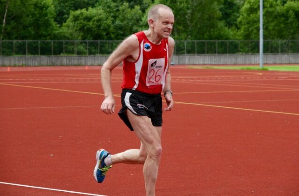 Helge Hafsås og Louise Skak vant maraton i Hornindal Heil_Mr_Maraton