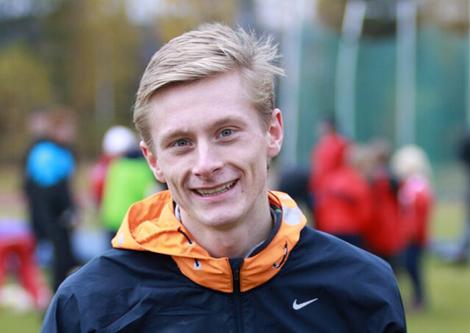 Ferdinand Kvan Edman persa med 75 hundredeler på 1500 m. (Arkivfoto: Stig Vangsnes) Ferdinand Kvan Edman persa med 75 hundredeler på 1500 m. (Arkivfoto: Stig Vangsnes)