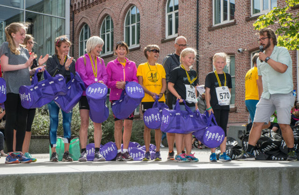 Folkefest i Christian Fredrik Løpet i Moss Klassevinnere_speaker_Ole_Jacob_Lindberg_alias_Kalle_Kanon.jpg