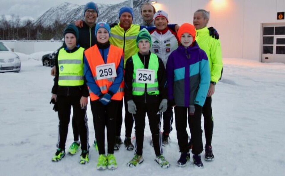 Endelig vinter i Ålesund vinterkarusell Velledalen