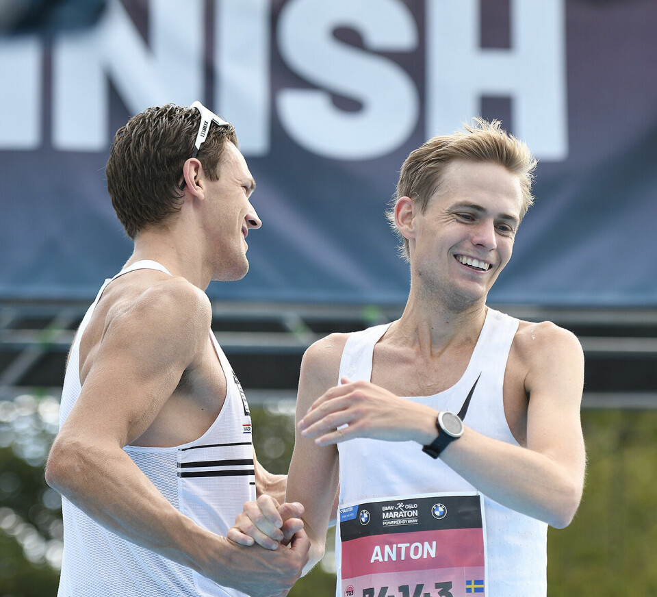 Rita Nordsveen og Anton Gustafsson vant trippelen i Oslo Maraton 50D3417-sebastian-anton-trippel.jpg