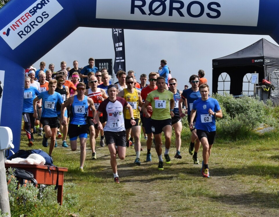 Kamp om 200 startplasser da Riasten Rundt ble eneste løp i Hardhausen Starten.JPG
