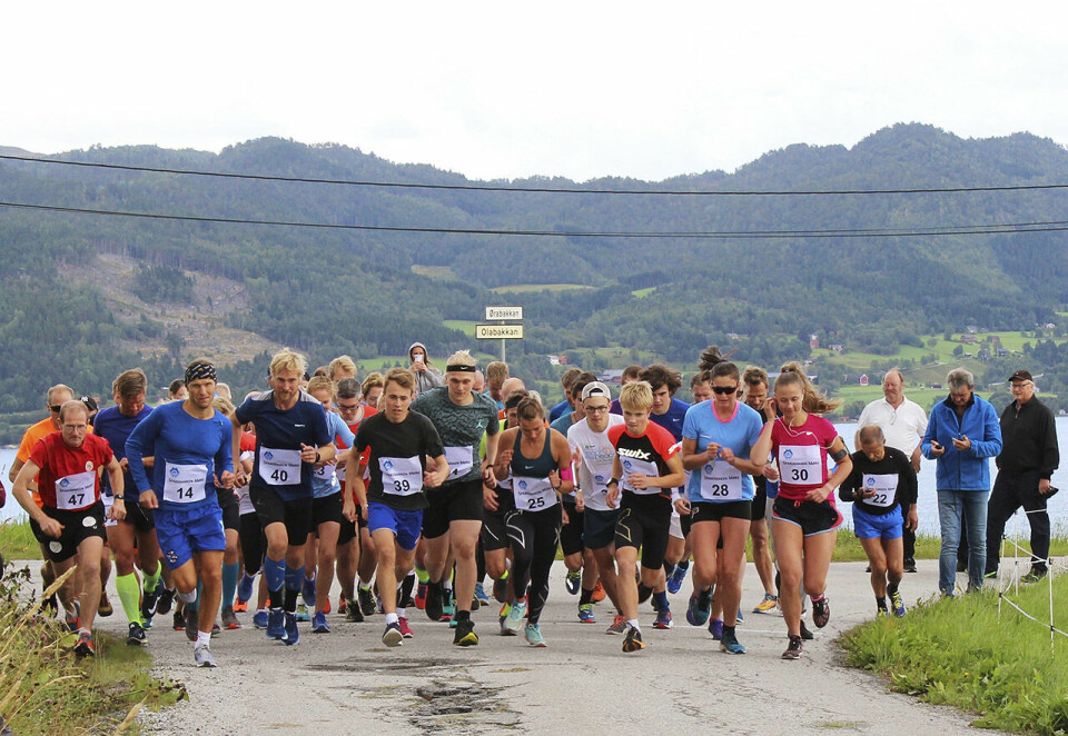 49 løp den 10 km lange Flemstubben på tid. (Foto: Per Kåre Gagnat) 49 løp den 10 km lange Flemstubben på tid. (Foto: Per Kåre Gagnat)