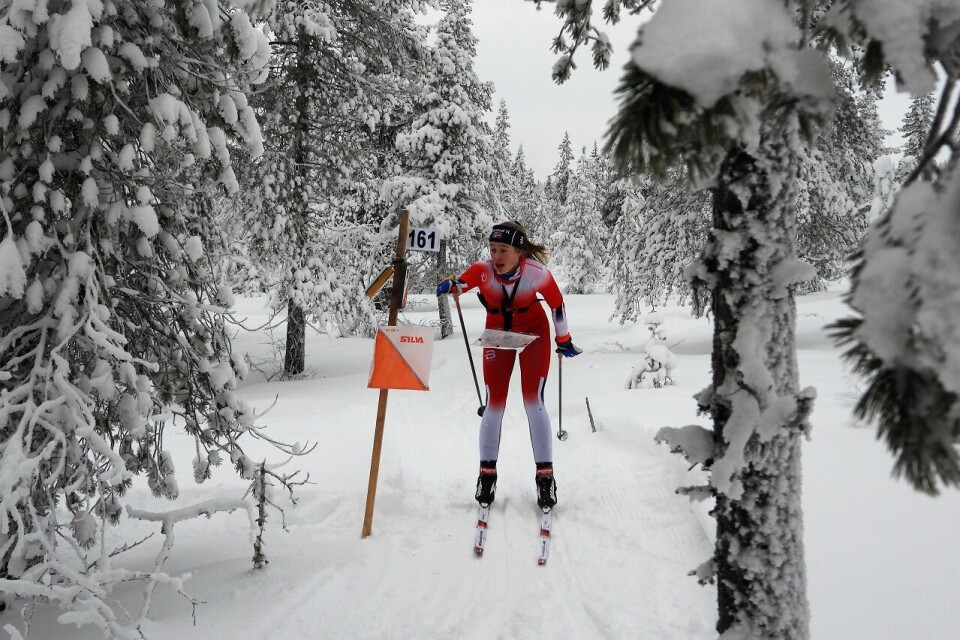 Baklid og Ulvensøen vant mellomdistansen under Ski-o-treff på Gåsbu Kristin Melby Jacobsen vant D17-20.jpg