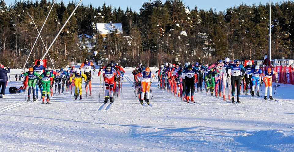 Motiverte turløpere etter to magre sesonger Fellestart Ustedalen Rundt.jpg