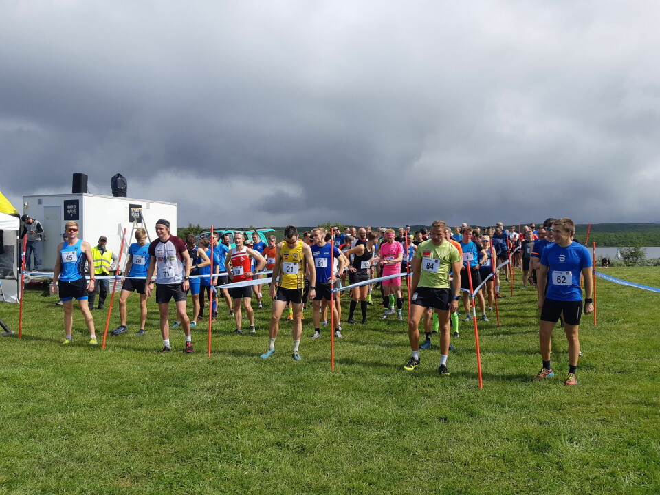 Kamp om 200 startplasser da Riasten Rundt ble eneste løp i Hardhausen Startfeltet_Covid19-organisert.jpg
