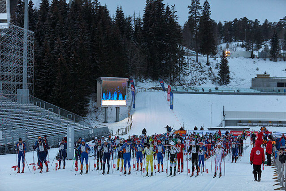 Arne Post og Kristin Antonsen vant Holmenkollmarsjen 004_start_elite_herrer_13022016.jpg