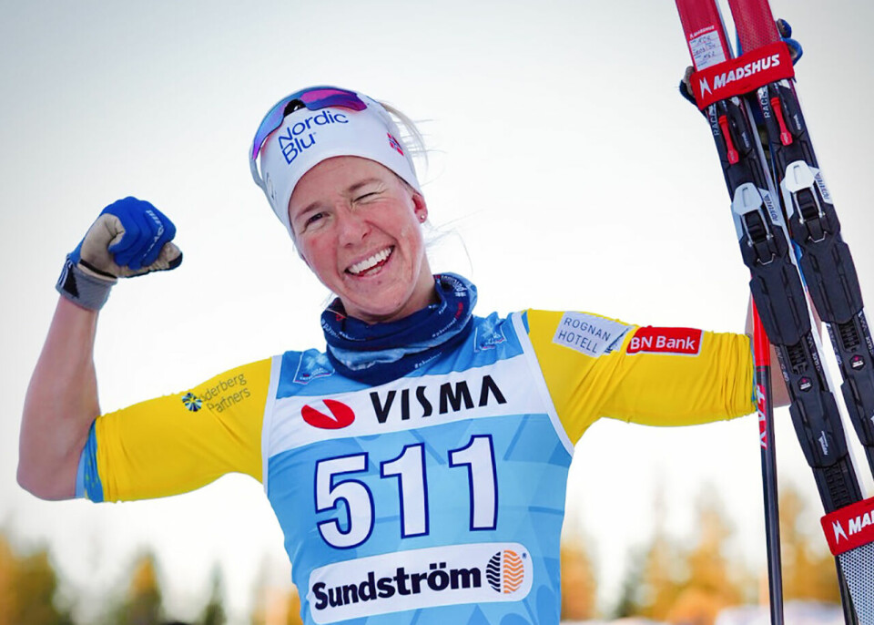 Astrid Øyre Slind er tilbake på toppen, og tok i dag sin sjette seier i Visma Ski Classic. Perfekt start på sesongen! (Foto: Wsportsmedia / Visma Ski Classics) Astrid Øyre Slind er tilbake på toppen, og tok i dag sin sjette seier i Visma Ski Classic. Perfekt start på sesongen! (Foto: Wsportsmedia / Visma Ski Classics)