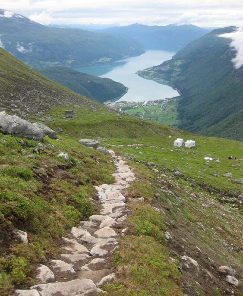 Betre løype med ny Skålasti 640_Utsynfraa1000moh_Arbeidsbrakker_fotoChrPrestegaard