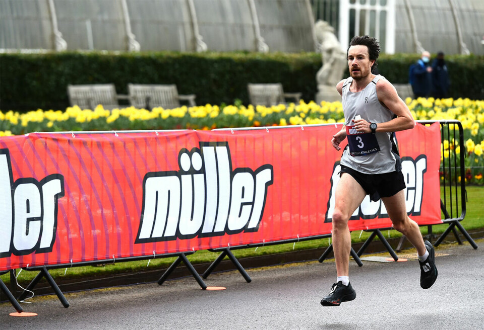 Chris Thompson leverte en taktisk prestasjon av de sjeldne, og sikra seg både seieren og billett til OL. (Foto: British Athletics) Chris Thompson leverte en taktisk prestasjon av de sjeldne, og sikra seg både seieren og billett til OL. (Foto: British Athletics)
