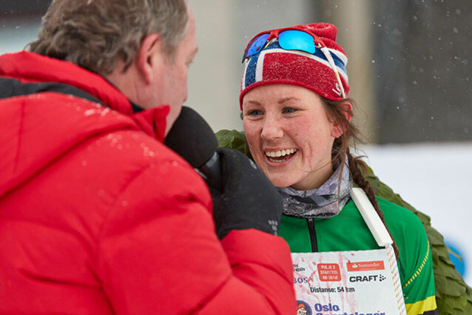Arne Post og Kristin Antonsen vant Holmenkollmarsjen 394_damevinner_40km_13022016.jpg