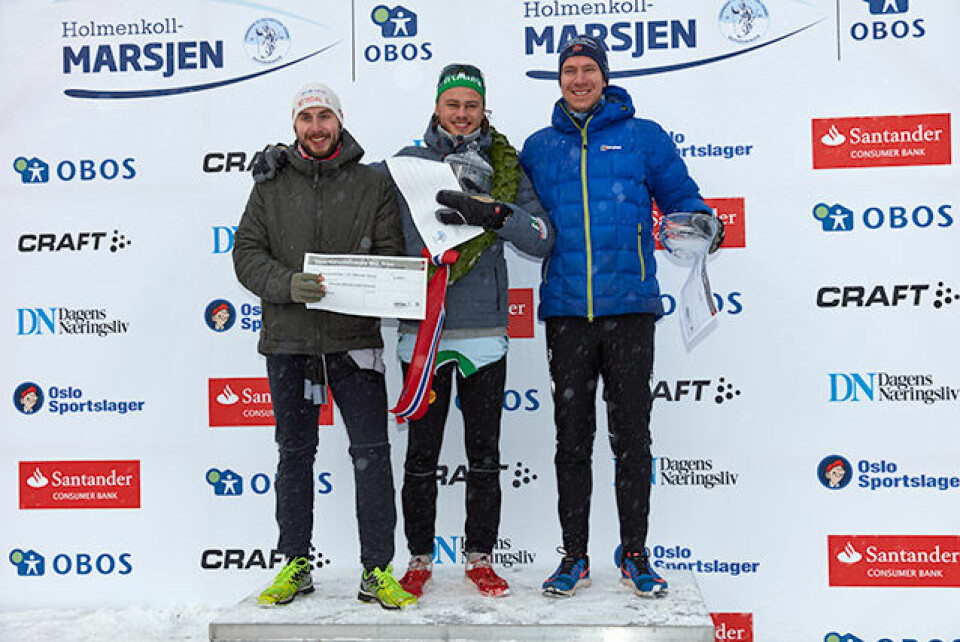 Arne Post og Kristin Antonsen vant Holmenkollmarsjen 419_pallen_20km_13022016.jpg